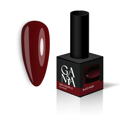 Гель-лак для нігтів Gemely Max Color №012, 10 мл