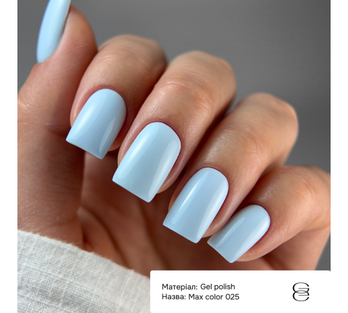 Гель-лак для нігтів Gemely Max Color №025, 10 мл