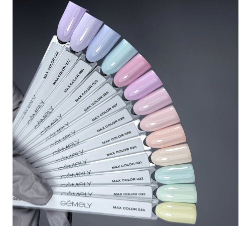 Gel nail polish Gemely Max Color No. 028, 10 ml