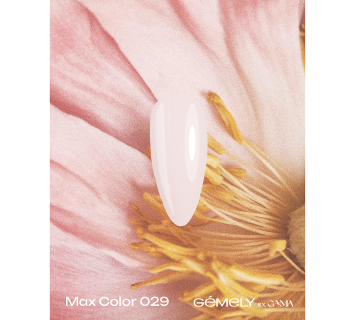 Гель-лак для нігтів Gemely Max Color №029, 10 мл