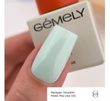 Gel nail polish Gemely Max Color No. 032, 10 ml