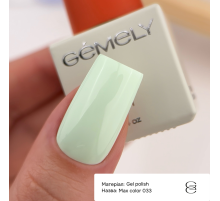 Гель-лак для нігтів Gemely Max Color №033, 10 мл