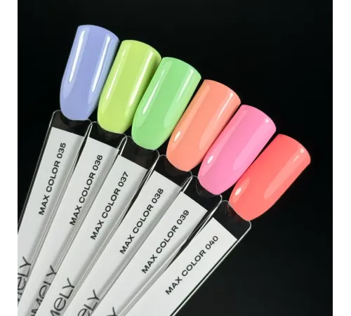 Гель-лак для нігтів Gemely Max Color №035, 10 мл