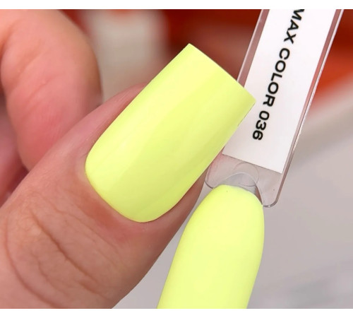 Gel nail polish Gemely Max Color No. 036, 10 ml