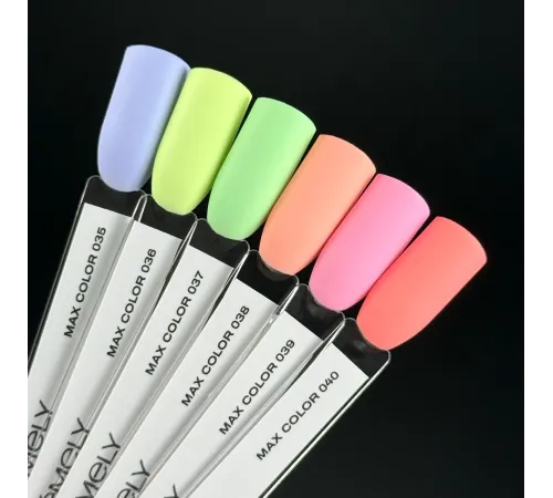 Гель-лак для нігтів Gemely Max Color №039, 10 мл
