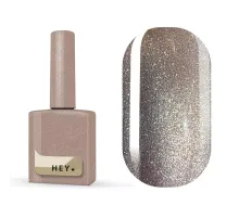 Гель-лак для нігтів HEYLOVE gel Polish Charm, котяче око, бронзовий, 15 мл