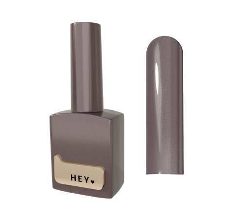Гель-лак для ногтей HEYLOVE gel Polish Devon, кошачий глаз, серый, 15 мл