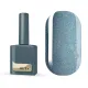 Гель-лак для нігтів HEYLOVE gel Polish Fleece, котяче око, блакитний, 15 мл