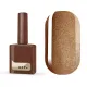 Гель-лак для нігтів HEYLOVE gel Polish Lurex, котяче око, коричневий, 15 мл