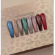 Гель-лак для нігтів HEYLOVE gel Polish Tabbi, котяче око, димний, 15 мл