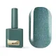 Гель-лак для нігтів HEYLOVE gel Polish Twill, котяче око, темно-зелений, 15 мл