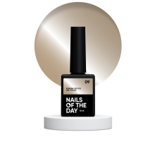 Гель-лак для нігтів NAILSOFTHEDAY Korean cat eye №09, котяче око, 10 мл