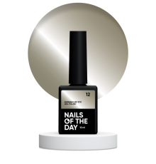 Гель-лак для нігтів NAILSOFTHEDAY Korean cat eye №12, котяче око, 10 мл