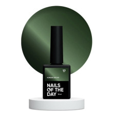 Гель-лак для нігтів NAILSOFTHEDAY Korean cat eye №17, котяче око, 10 мл