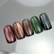 Гель-лак для нігтів NAILSOFTHEDAY Korean cat eye №18, котяче око, 10 мл
