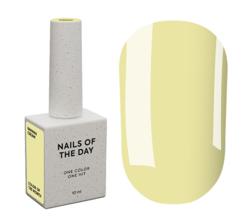 Гель-лак для нігтів NAILSOFTHEDAY Let's special Yellow Butter 089, 10 мл