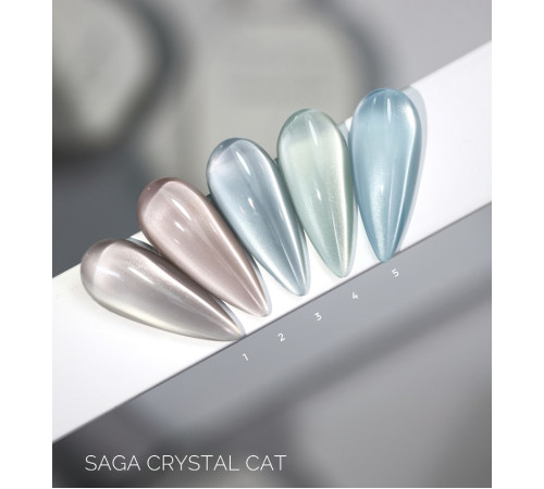 Гель-лак для нігтів Saga Crystal Cat №05, 10 мл