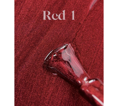 Гель-лак для нігтів Saga Love Red №01, 10 мл