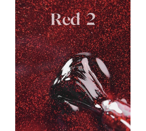 Гель-лак для нігтів Saga Love Red №02, 10 мл