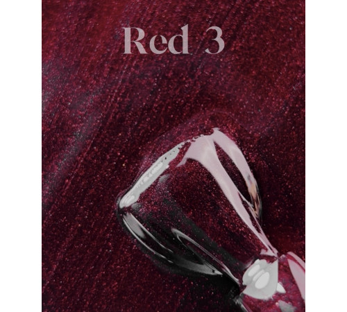 Гель-лак для нігтів Saga Love Red №03, 10 мл