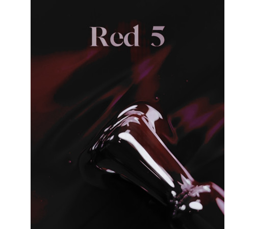 Гель-лак для нігтів Saga Love Red №05, 10 мл