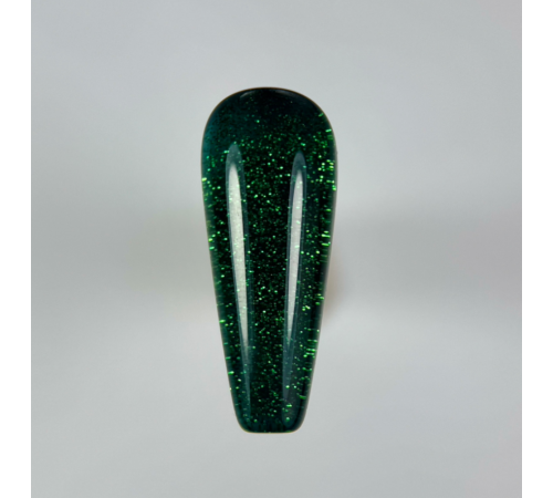 Гель-лак для нігтів TOUCH gel polish PIXI №04, зелений з блискітками, 9 мл