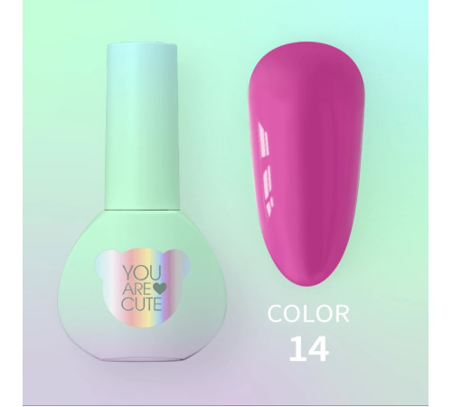 Гель-лак для нігтів YouAreCute Color №014, 5 мл