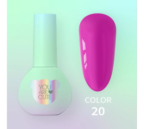 Гель-лак для нігтів YouAreCute Color №020, 5 мл