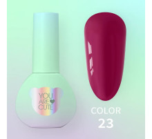 Gel nail polish YouAreCute Color No. 023, 5 ml