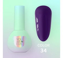 Gel nail polish YouAreCute Color No. 034, 5 ml