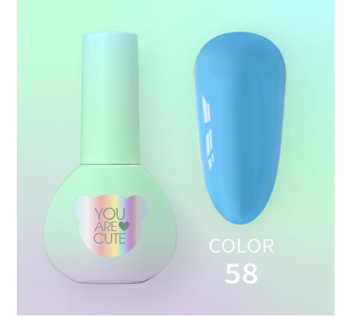 Гель-лак для нігтів YouAreCute Color №058, 5 мл