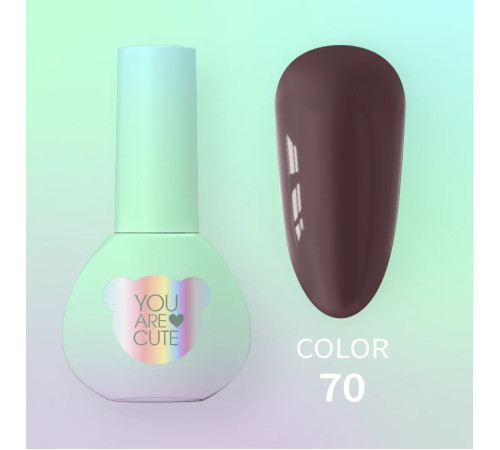 Гель-лак для нігтів YouAreCute Color №070, 5 мл