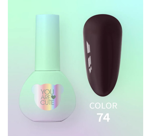Гель-лак для нігтів YouAreCute Color №074, 5 мл