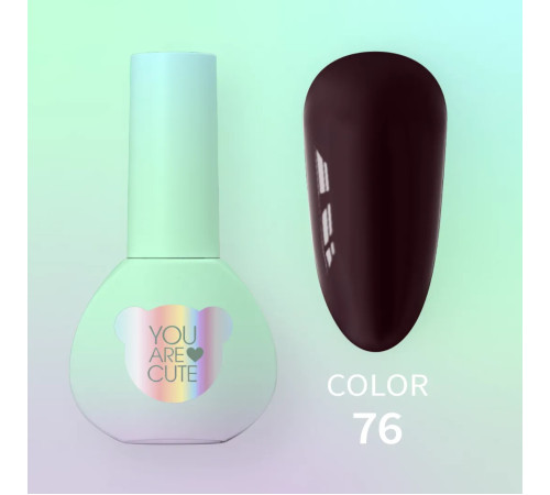 Гель-лак для нігтів YouAreCute Color №076, 5 мл
