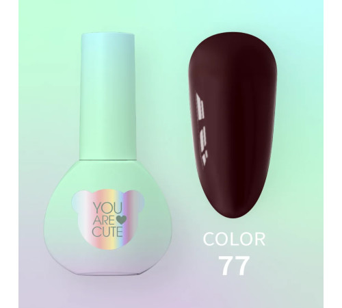 Гель-лак для нігтів YouAreCute Color №077, 5 мл