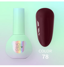 Гель-лак для нігтів YouAreCute Color №078, 5 мл