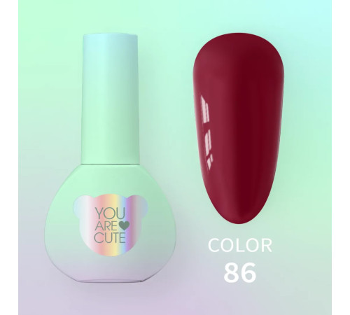 Гель-лак для нігтів YouAreCute Color №086, 5 мл