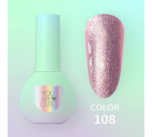 Гель-лак для нігтів YouAreCute Color №108, 5 мл