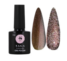SAGA Chameleon No. 06 cat`s eye reflective gel polish, 8 ml