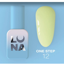 Гель-лак однофазний Luna One Step №12, для педикюру, 8 мл