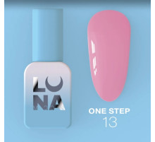 Luna One Step single-phase gel polish No. 13, for pedicure, 8 ml