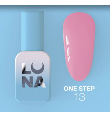 Гель-лак однофазний Luna One Step №13, для педикюру, 8 мл