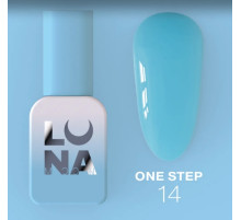 Luna One Step single-phase gel polish No. 14, for pedicure, 8 ml