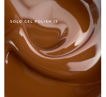 Гель-лак однофазний TOUCH Solo gel Polish №13, каштановий, 9 мл