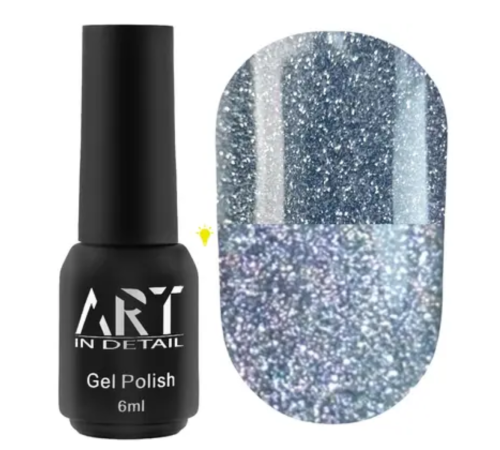 Гель-лак світловідбиваючий ART Flash Gel Polish №FG004, 6 мл