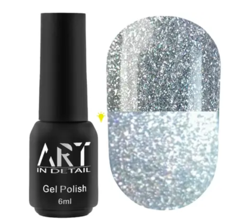 Гель-лак світловідбиваючий ART Flash Gel Polish №FG005, 6 мл