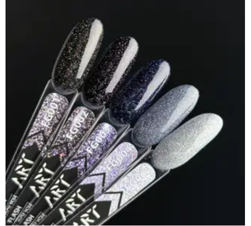 Гель-лак світловідбиваючий ART Flash Gel Polish №FG005, 6 мл