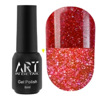 Гель-лак світловідбиваючий ART Flash Gel Polish №FG006, 6 мл