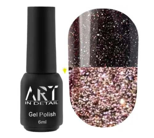 Гель-лак світловідбиваючий ART Flash Gel Polish №FG010, 6 мл