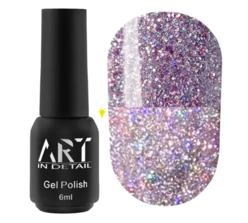 Гель-лак світловідбиваючий ART Flash Gel Polish №FG012, 6 мл